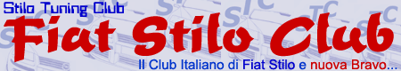 STC > StiloTuningClub... il club indipendente italiano e non ufficiale dedicato alla Fiat Stilo: dalla 3 porte alla mutiwagon. Non solo Tuning!!