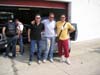 AutoKit Imola 2003: da sx Paolo, Sabino e Guido.. dietro la Stilo di Paolo!!!